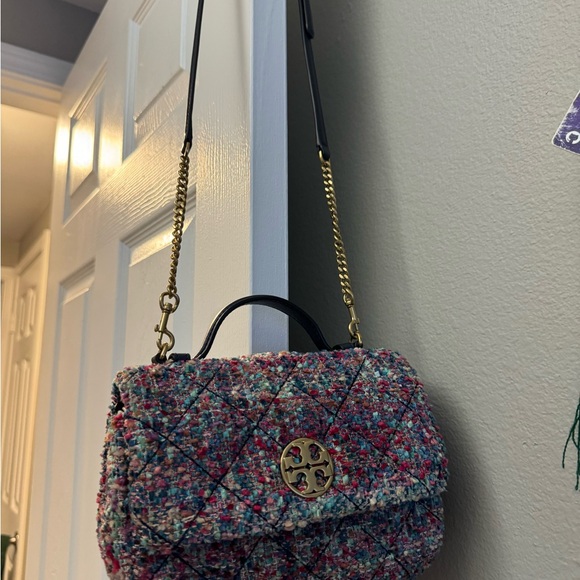 Tory Burch WILLA TWEED MINI TOP
HANDLE BAG - Picture 2 of 3